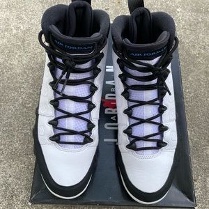 Jordan 9 university blue size 8.5 men